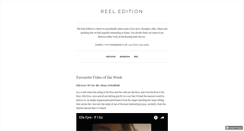Desktop Screenshot of blog.burningreel.co.uk
